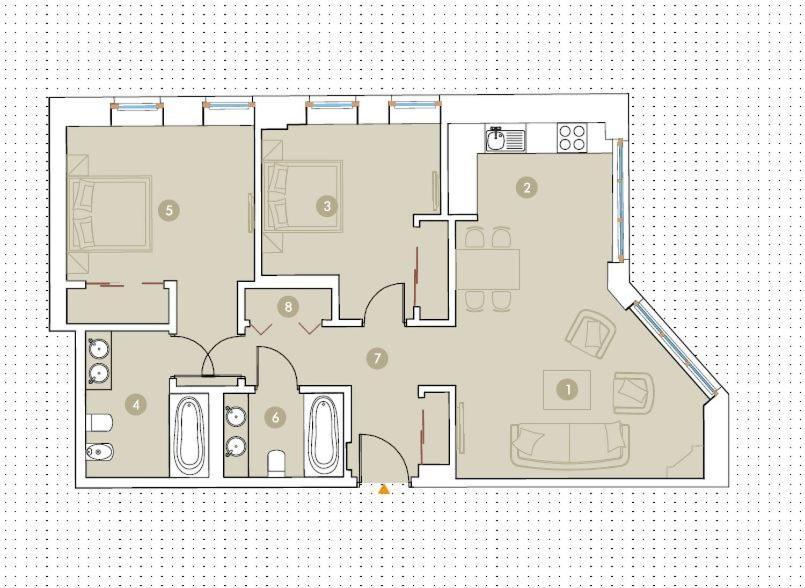 Prestige Apartment - Elegant & Quiet Stay 3 Rooms 90M2 - As Home Apartamenty Rynek 508 Wrocław Eksteriør bilde